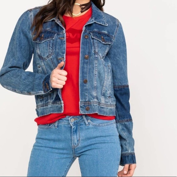 Free People Rumors Denim Jean Jacket